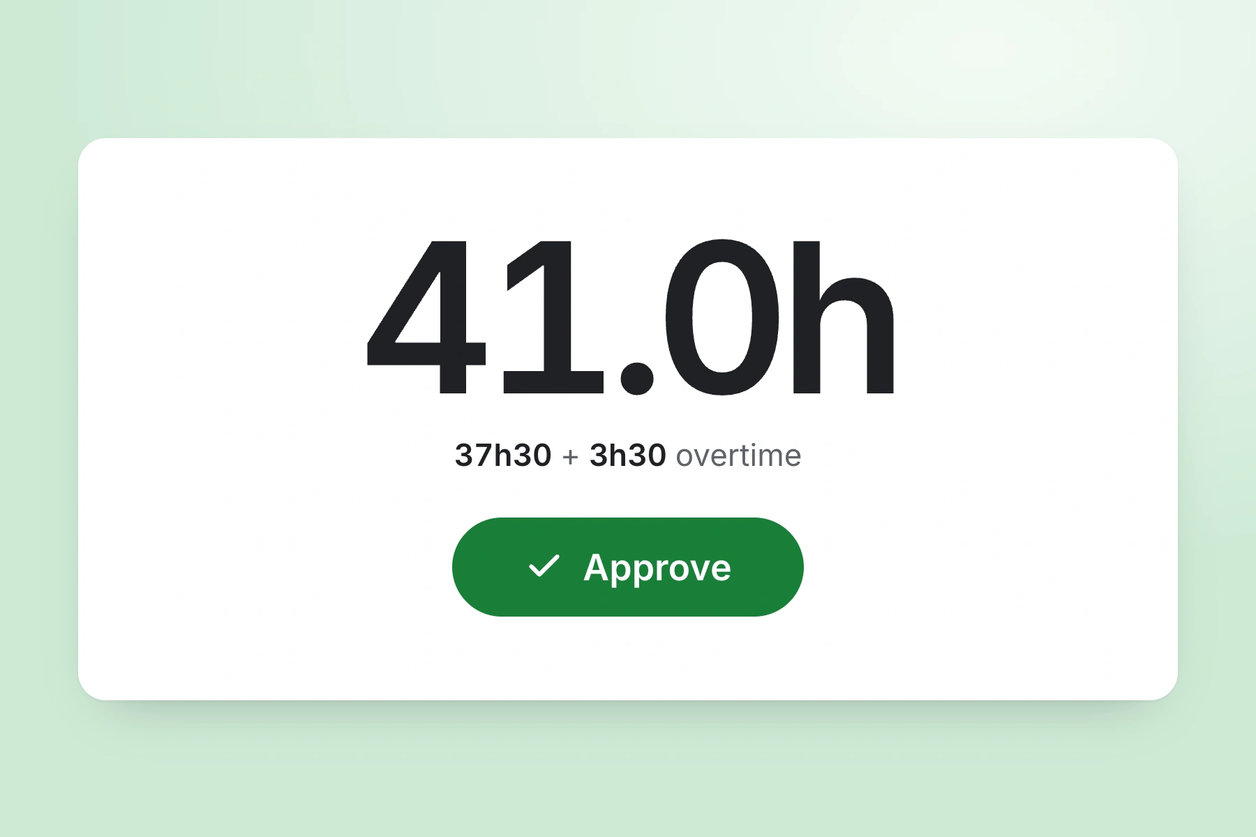Timesheet Approval